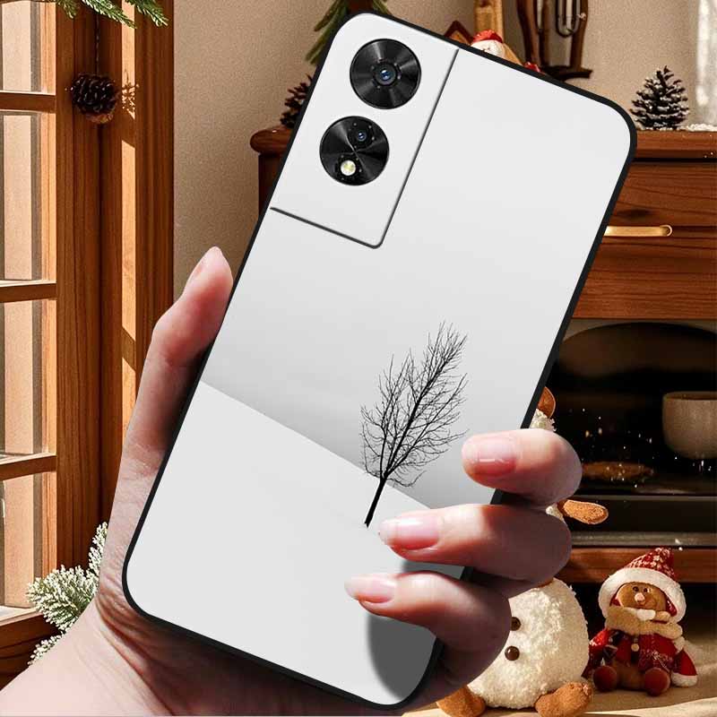 For TCL 505 Case Soft TPU Silicone Back Cover for TCL 505 Phone Case Lovely Painted Cat Etui Coque Funda for TCL505 Shell Cool