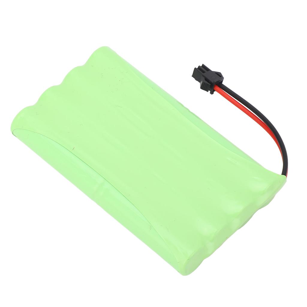 9.6V 1800mAh Litiumbatteri Erstatning Fjernkontroll Litiumbatteri Reservedeler for RC Bil Båt