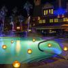 Solar Flame Floating Lights Pool Lights Outdoor Bar Flower Beds On Floating Lights Water Floating Lights