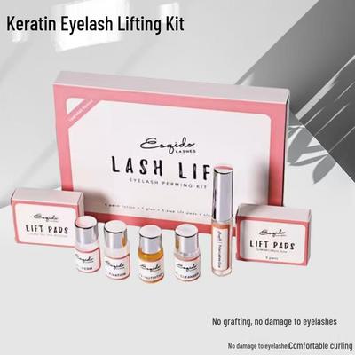 Li Jie Keratin Ögonfransböjningskit: Långvarig Barbie Locktång & Lösögonfransar Set