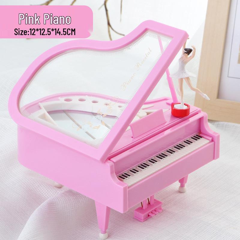 Ballet Girl Rotating Music Box - Perfect Creative Birthday Gift for Girls