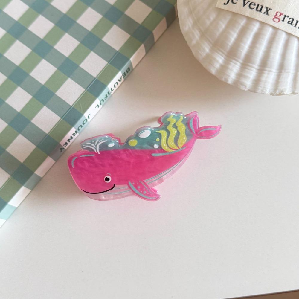 Elephant Cartoon Animal Hair Claw Butterfly Geometry Shark Clip Fashion Sweet Hair Clip  Girls