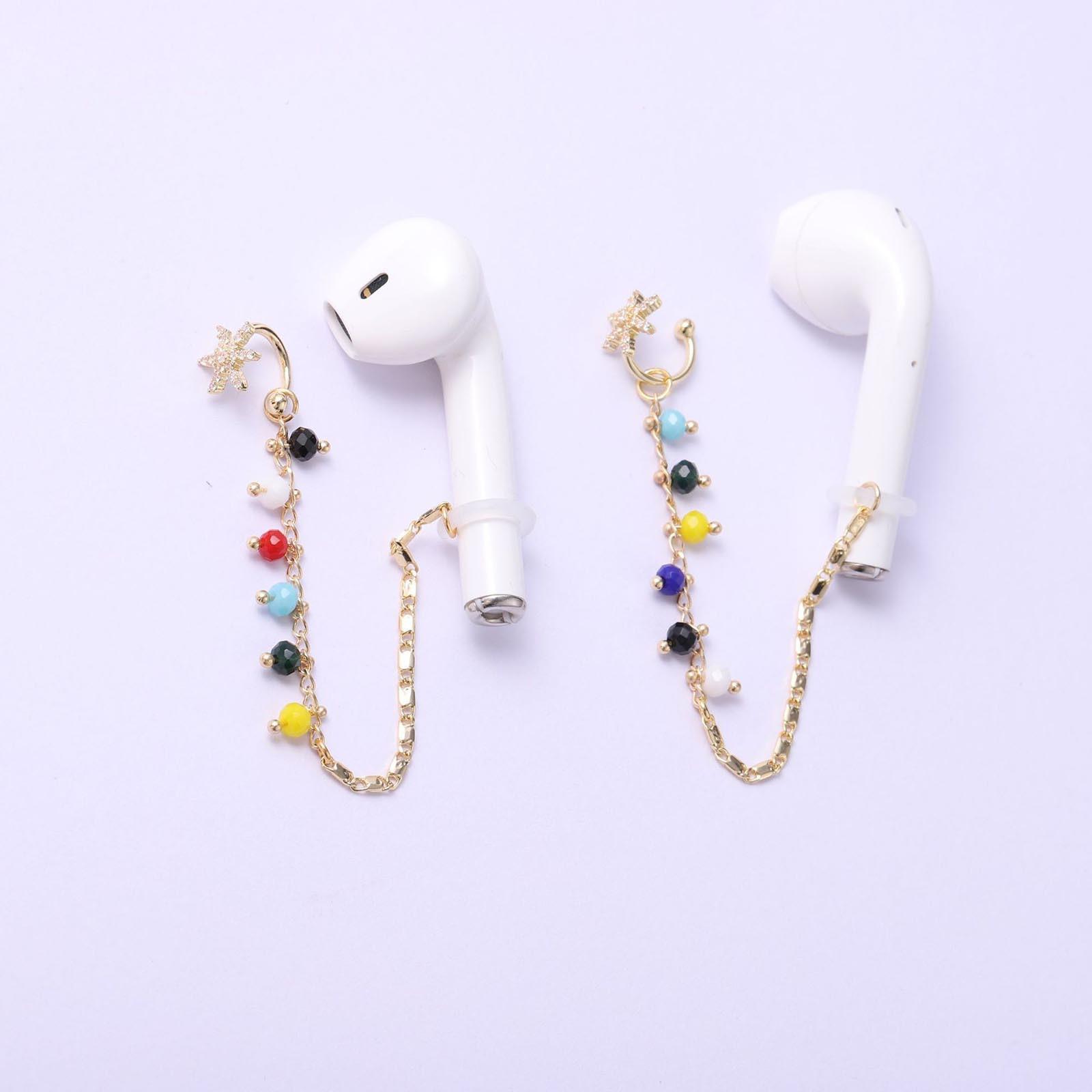 

1 Pair An- Lost Earring Strap Bluetooth Earphone Holders Accessories Unisex -lost Earring Clip For -Pods Pro Earhooks One Size