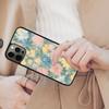 Floral Theme Pattern Back Magnetic Phone Case For APPLE iPhone 17 Air 16 14 13 12 Pro Max 15 Plus Charge With MagSafe Cover