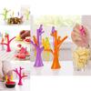 Adorably Designed Treetop Bird Fruit Fork With Vibrant Colors And Practical Use
