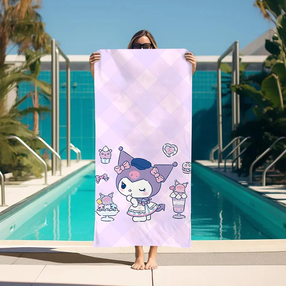 

Sauna Kuromies Large Bath Towel Quick Drying Towels Bathroom Personal Care For Home Bathroom Set Accessories Spa Beach Gym W30*H60(CM)