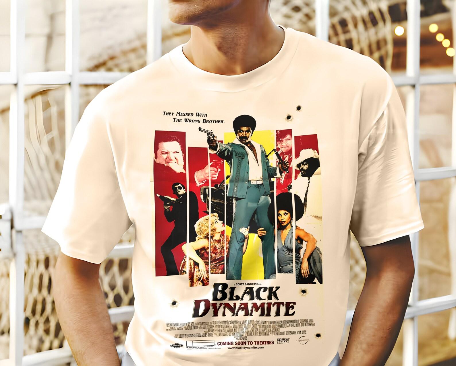 Black Dynamite V7 Movie Poster Classic Movie Unisex T-Shirt all sizes S-5XL 3XL