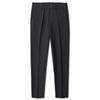 Light luxury spring men's casual pants elastic business straight men's nine-point pants
