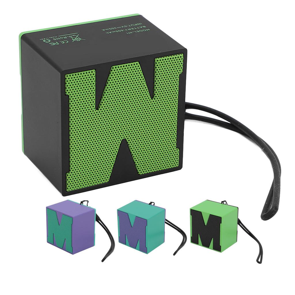 Wireless Miniature Bluetooth 5.4 Speaker IP54 Water Proof 6 Hours Playtime Noise Reduction Lanyard P