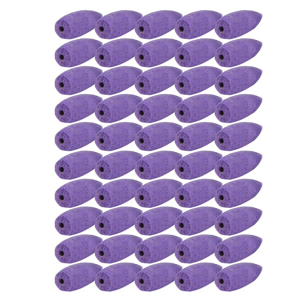 50Pcs Rückfluss Weihrauch Kegel Wasserfall Natürliche Düfte Duft Luft Reinigung mit Eisen