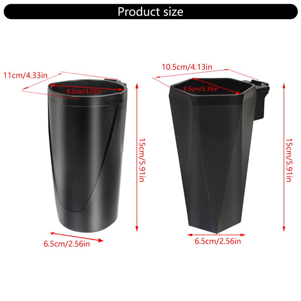 Hanging Car Garbage Bin Leakproof and Waterproof Bin Storage Box for Car, SUV and Truck Seats Backs