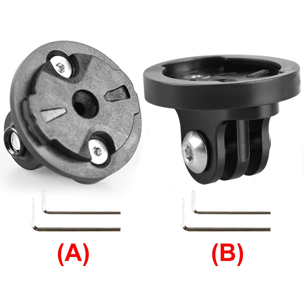 2-5pcs Bike Sport Camera Mount Aluminum Alloy Bicycle Camera Light Mount Stable Holder Adapter for Garmin Edge Interface