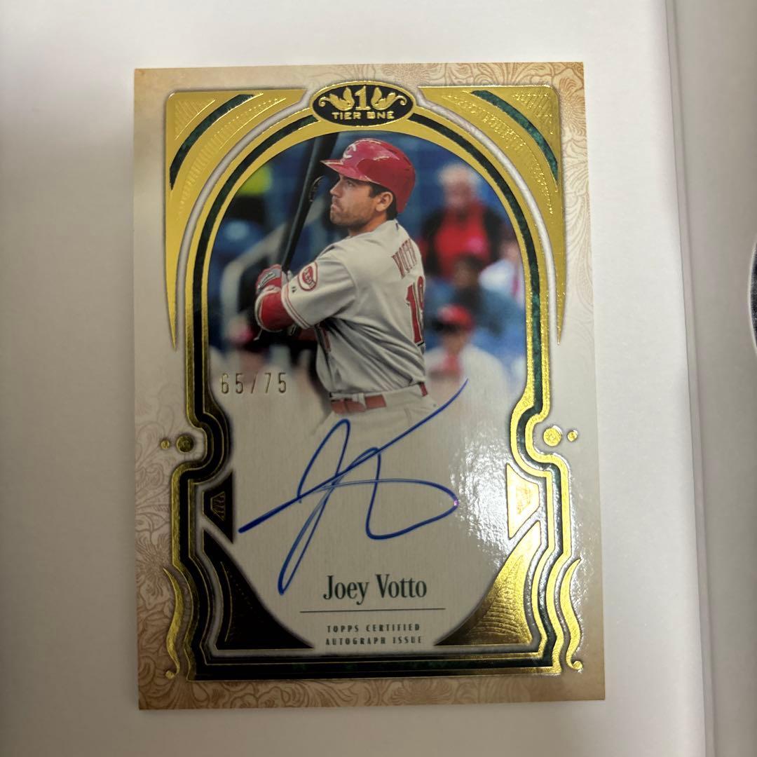 Использованный 2026 Topps Джоуи Вотто автограф 75 шиллингов