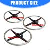 Chair Foot Rest Rings Anti Slip Steel Base Footrest Easy Setups Modern Living Room Office Stool Accessory Y5GB