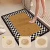 Bathroom Floor Mat Absorbent Diatom Mud Pad Bathroom Doorway Anti-slip Foot Mat Door Mat Toilet High-end Retro