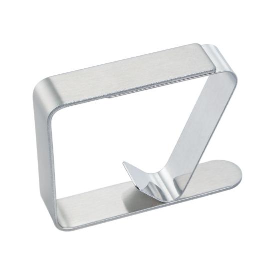 Tablecloth Clip Convenient Non-slip Stainless Steel Windproof Table Cover Clamp for Outdoor
