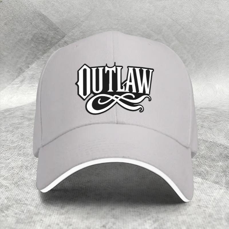 [Adjustable Outlaw Baseball Cap] 1Pc, Adjustable  Outlaw  Sandwich Baseball Cap, Lightweight Printed Women S Hat, Vintage Gothic