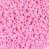 "100 Pcs Large Hole Transparent Frosted Barrel Beads - Colored Onion Powder Plastic Pony Beads for Dreadlocks and Wigs"