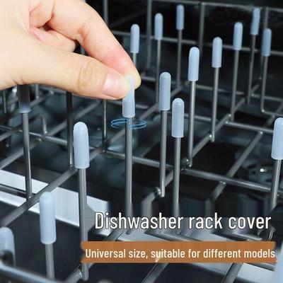 Gray Dishwasher Scratch-Proof Protective Cover & Hand Protector