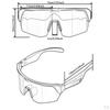 Smart Sunglasses Driving Glasses Handfree Headset for Running Cycling Hiking