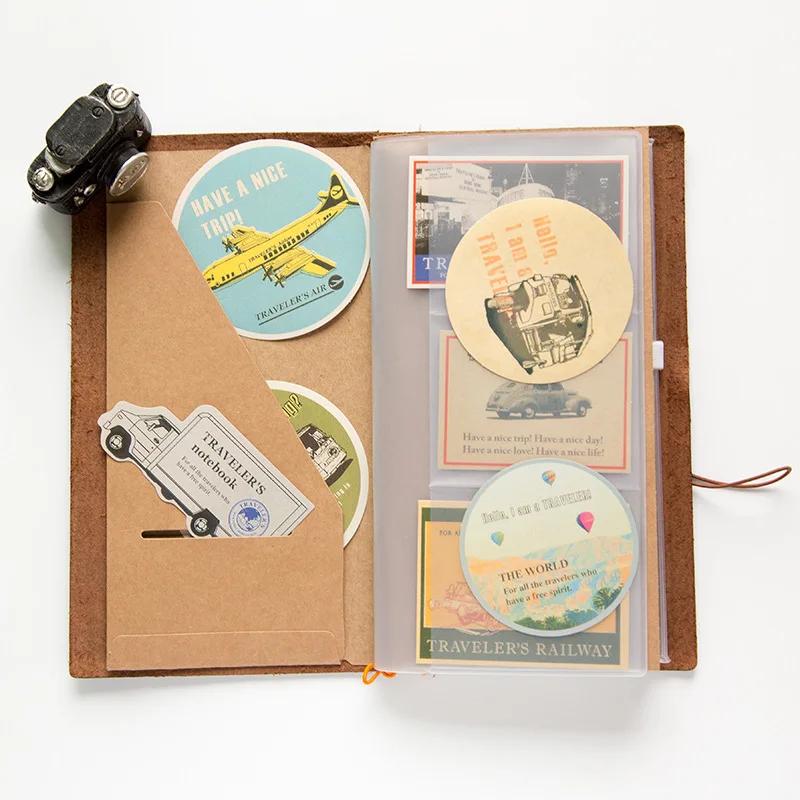 New Retro Literary Travel Stickers Paper Labels Decoration Diary Seal Scrapbooking Art Collage Stationery Planner Diary Sticker