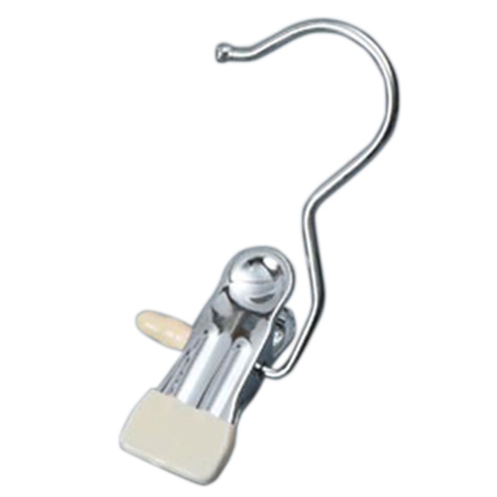 10PCS Portable Hanging Clothes Pin Smooth Rubberised Coating Non Slip For Organizing Handbag Towels