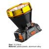Head-Mounted Camping Headlight Long Battery Life Plastic Powerful Function LED Headlamp for Outdoor