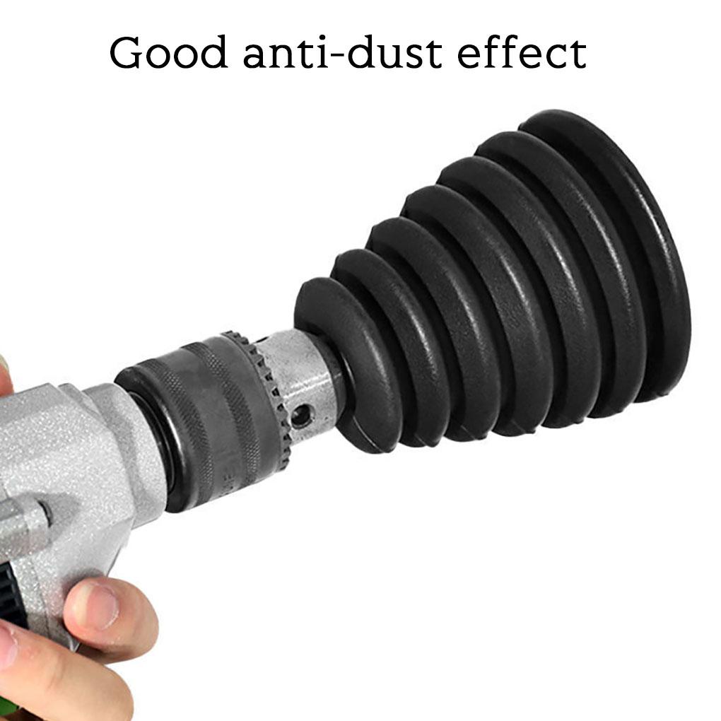 Drill Cover Silicone Stain Dirt Dustproof Universal Industrial Dust Collector Protector Guard Spare Parts Accessories
