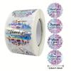 Rainbow Laser Thanks To Buy Commercial Decorative Stickers Labels