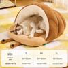 2024 Cozy Autumn/Winter Semi-Enclosed Snail Slipper Bed for Cats & Small To Medium Dogs