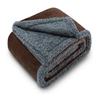 Pet Waterproof Blanket Flannel Shu Cotton Lint Sherpa Thickened Pet Blanket Kennel