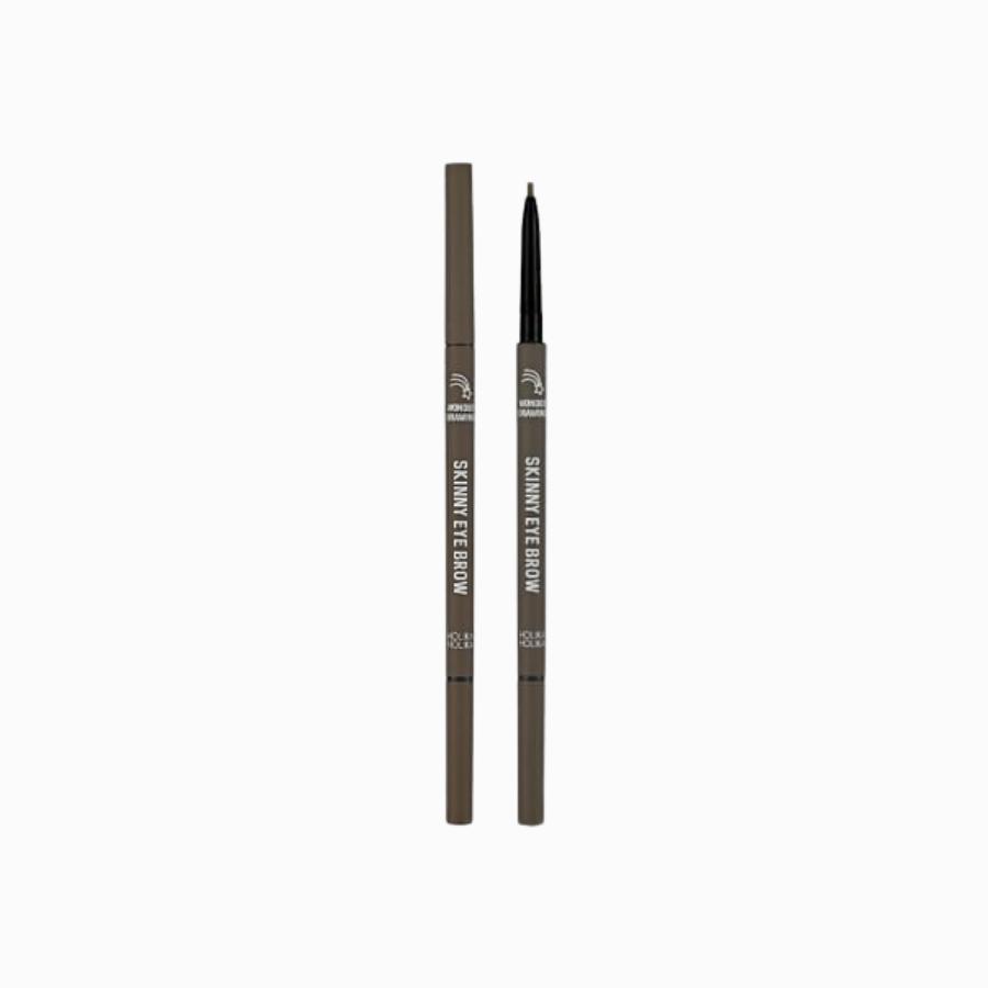 Holika Holika Wonder Drawing Skinny Eyebrow 0.5g (Ash Black/Dark Brown/Ash Brown)