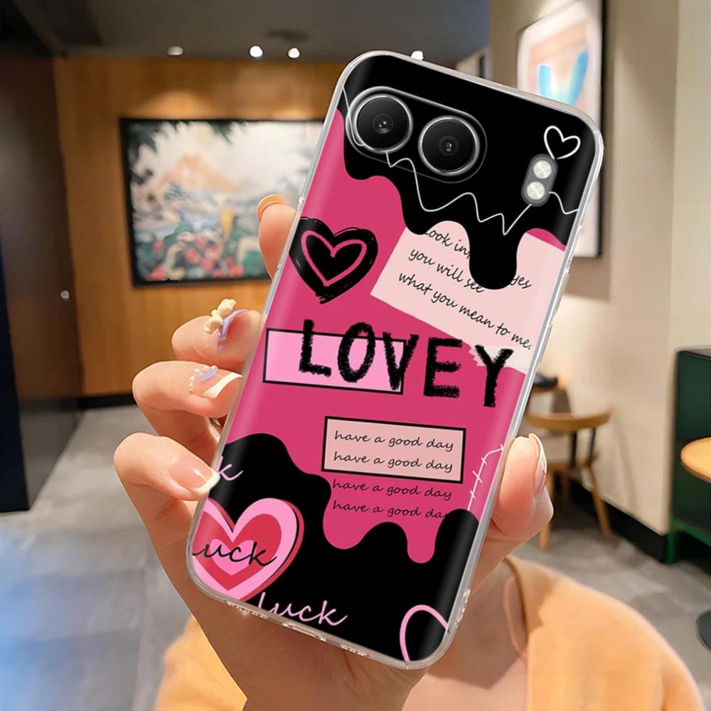 For OnePlus Nord 4 5G Case Flower Soft Silicone Camera Lens Protection Back Cover For OnePlus Nord 4 Nord4 5G Coque Phone Cases
