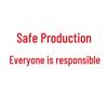 Fire Safety Sign Set for Construction and Warehouse Warning