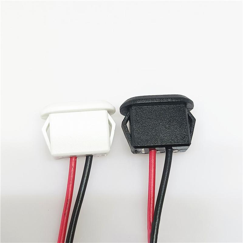 2 Pin USB-C Type Waterproof USB Connector Direct compression female base Female Socket Charging Interface