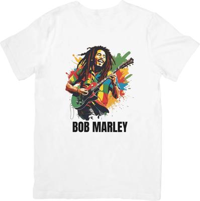 Bob Marley Music Unisex Fit Suitable for Men & Women Quality Cotton T-Shirt