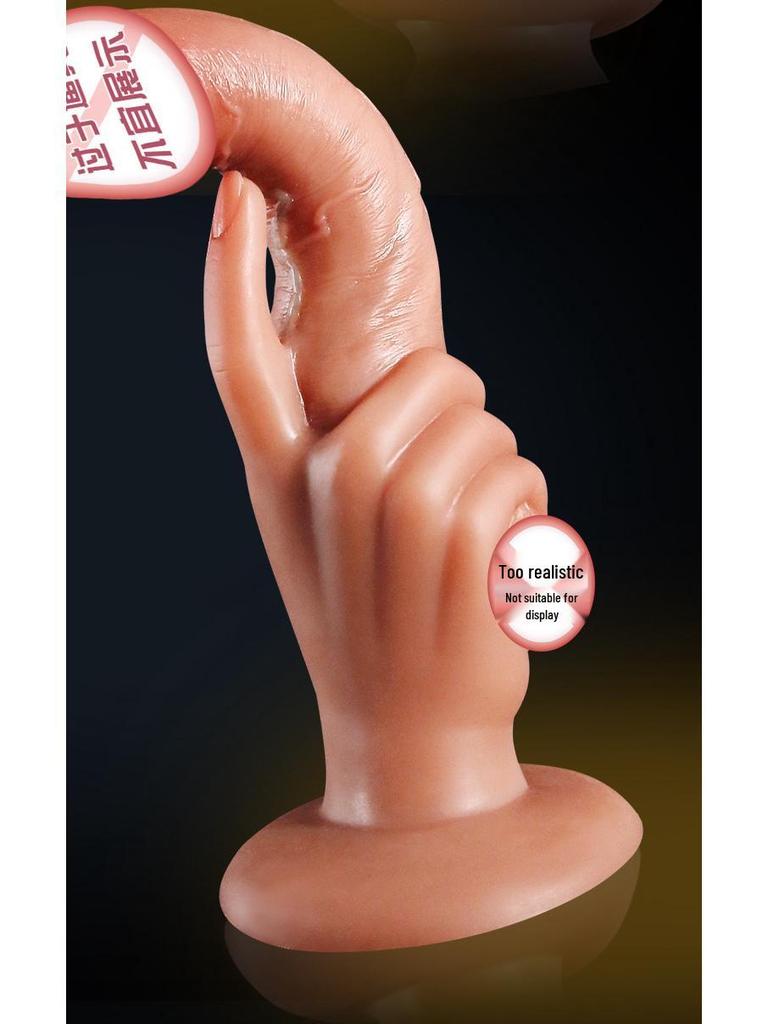 Long Love Soft Silicone Irregular Penis Female Masturbator - Erotic Adult Toy
