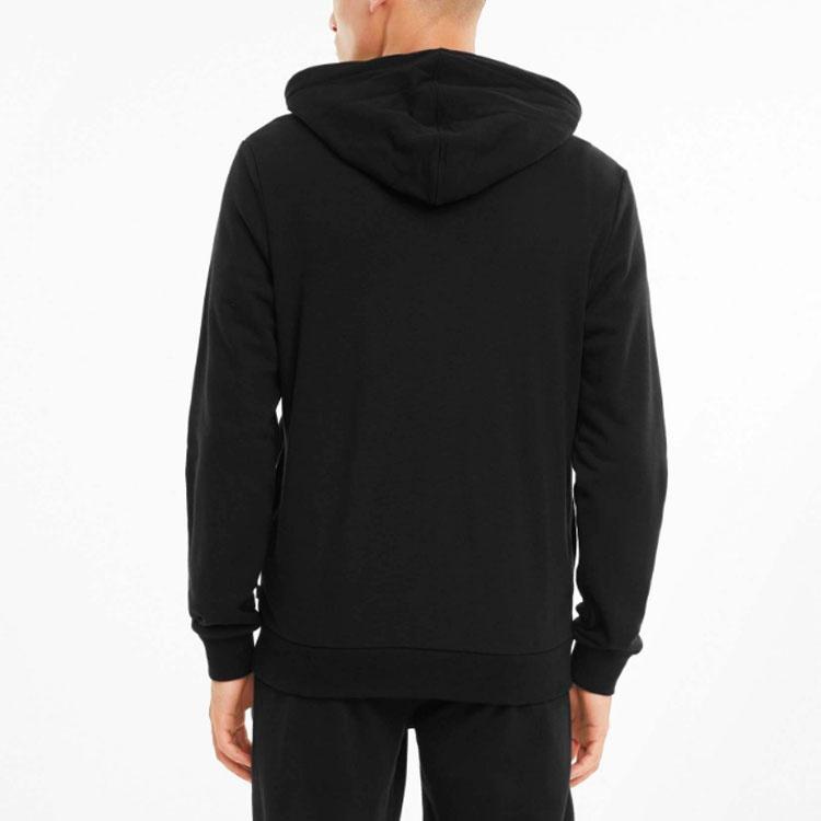 PUMA Modern Basics Full-Zip Jacket 'Black Grey' Men's 588802-01