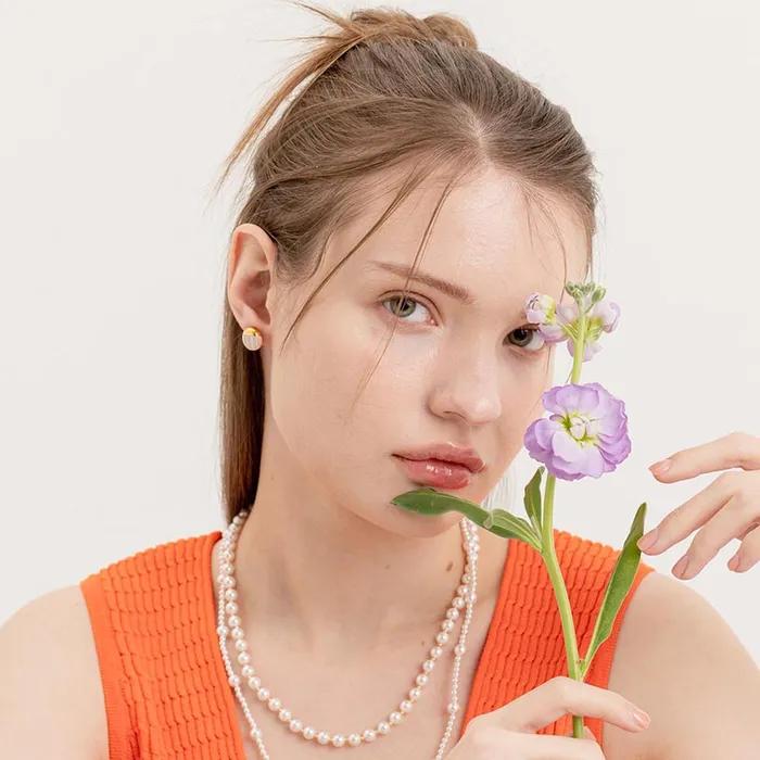 Stratum Daily Round Earring (summer)