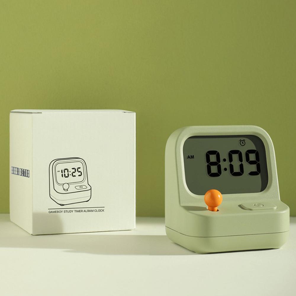 Ainobia Ormi Game Boy Stiller Lern-Timer Stoppuhr Wecker Schreibtischuhr Hc08