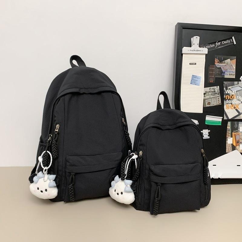 School bag backpack men's large-capacity leisure travel computer backpack female junior high school student high school student schoolbag tide