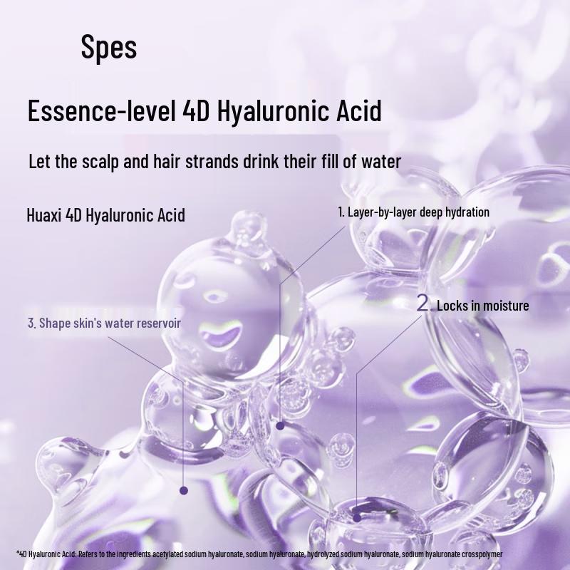 Spes Sea Salt Hyaluronic Acid Anti-Dandruff Volumizing Shampoo