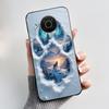 Viral Black Case For Nokia X20/Nokia X10 Fashion Dragon Kin Pattern Jelly Shell For Nokia X100 Shockproof Soft Cover