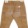Pantalon Homme en Denim Minimal Évasé 28 093, pouces, Marron,