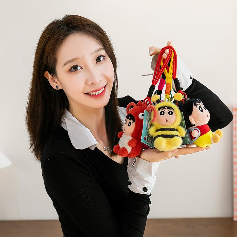 Zhengxiaoxin Pendant Plush Toy Backpack Xiaoxin Transforms Into Turtle, Penguin, Crocodile Doll, Grab Machine Doll