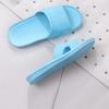 Women's Slippers Summer Indoor Bathroom Slippers Anti-Slip Home Slippers Couples Solid Color Large Size Flat Slippers
