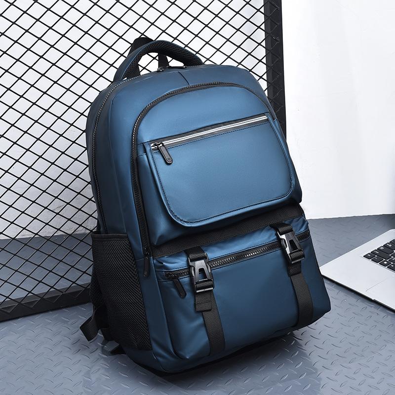 Computer Bag Multi-functional Backpack for Men Business Simple Large Capacity Commuting Atmospheric Nylon Backpack