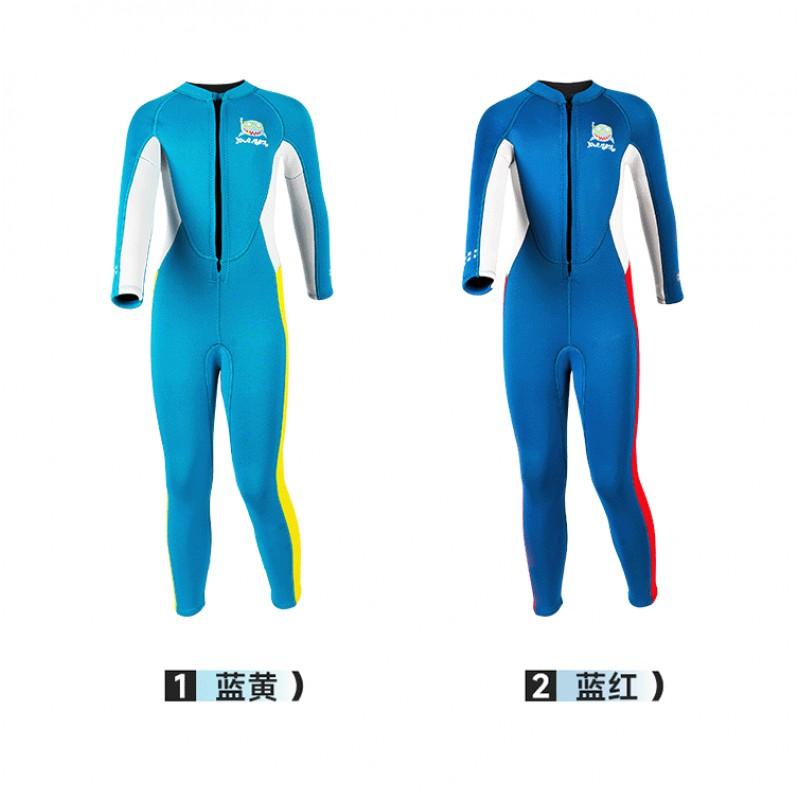 Children's Diving Suit 2.5MM Cold-proof Warm One-piece Boys Middle School Children Snorkeling Surfing Swimsuit