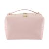 Cosmetic Bag Women Popular Product Pu Hand-Held Portable Square Waterproof Zipper Cute Travel Makeup Skincare Bag