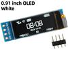 0.91inch 0.96 Inch Oled IIC Serial White OLED Display Module 128X64 I2C SSD1306 12864 LCD Screen Board For Arduino
